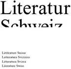 Literatur Schweiz Logo